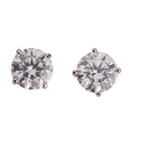 2 CTW ROUND STUDS – LAB -GROWN DIAMOND - AUTHORITY COLLECTION