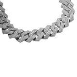 20MM CUBAN CHAIN LAB GROWN DIAMOND - PINNACLE ACHIEVEMENT SYMBOL