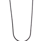 BLACK GOLD TENNIS CHAIN - MIDNIGHT VVS MOISSANITE COLLECTION