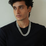 20MM CUBAN CHAIN LAB GROWN DIAMOND - PINNACLE ACHIEVEMENT SYMBOL