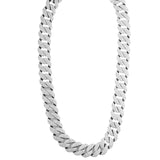 18MM CUBAN CHAIN LAB GROWN DIAMOND - SUPREME AUTHORITY SYMBOL