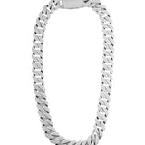 18MM CUBAN CHAIN VVS MOISSANITE - S925 SILVER - MAXIMUM IMPACT LUXURY