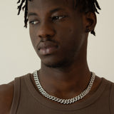 12MM CUBAN CHAIN VVS MOISSANITE - ELITE STATUS SYMBOL