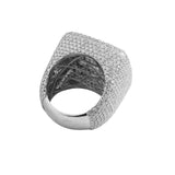 SQUARE LAB-GROWN DIAMOND RING - FORTRESS COLLECTION