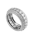 ROUND MOISSANITE RING - ELEGANCE COLLECTION