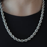 CLASSIC ROPE CHAIN - MOISSANITE - PREMIUM COLLECTION