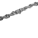 FULLY ICED ROPE CHAIN - MOISSANITE - DOMINATOR COLLECTION