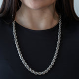 CLASSIC ROPE CHAIN - MOISSANITE - PREMIUM COLLECTION