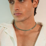 GREEN VVS MOISSANITE TENNIS CHAIN – EMERALD FIRE COLLECTION