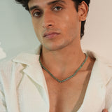 GREEN VVS MOISSANITE TENNIS CHAIN – EMERALD FIRE COLLECTION