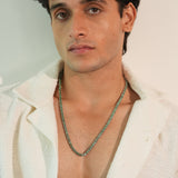 GREEN VVS MOISSANITE TENNIS CHAIN – EMERALD FIRE COLLECTION