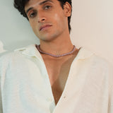 PINK VVS MOISSANITE TENNIS CHAIN – BLUSH FIRE COLLECTION