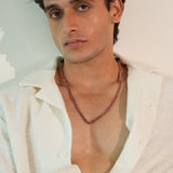 RED VVS MOISSANITE TENNIS CHAIN – FIRE STONE COLLECTION