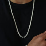 5MM LAB GROWN DIAMOND TENNIS CHAIN – AUTHORITY COLLECTION