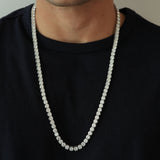 6MM LAB GROWN DIAMOND TENNIS CHAIN – DOMINATION COLLECTION