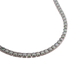 GREEN VVS MOISSANITE TENNIS CHAIN – EMERALD FIRE COLLECTION