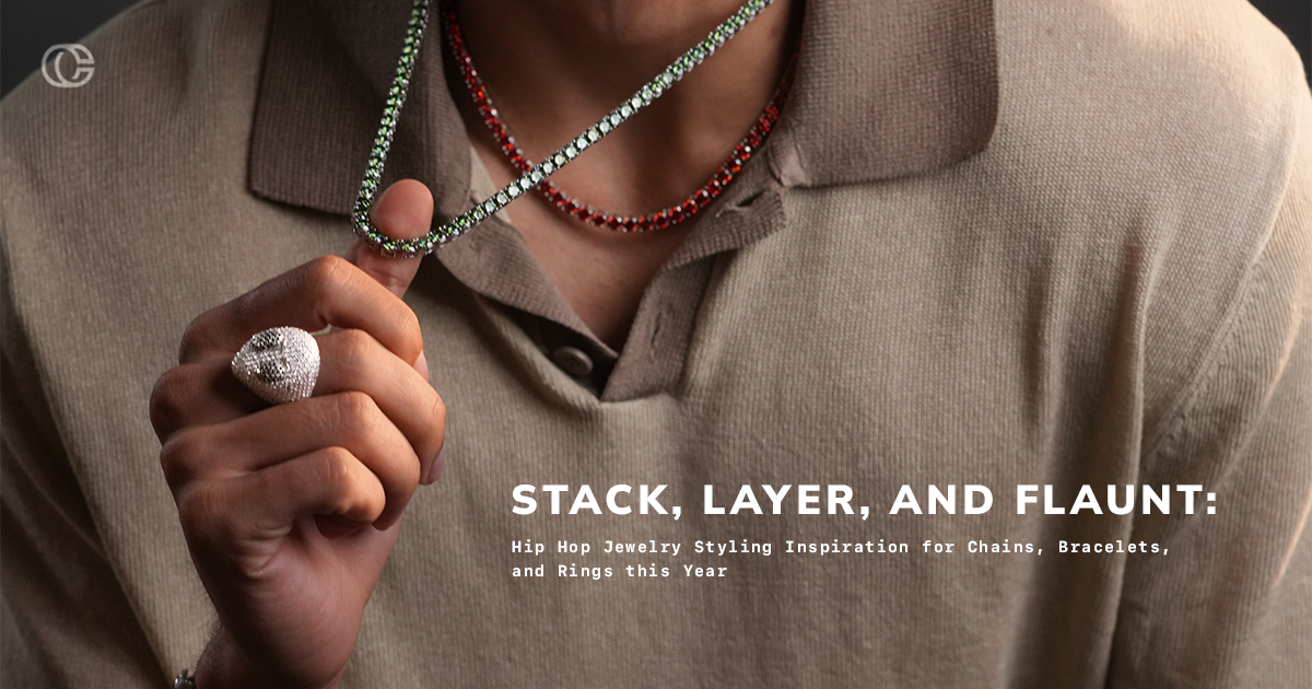 Stack, Layer, and Flaunt: Hip Hop Jewelry Styling Inspiration for Chains, Bracelets, and Rings this Year.