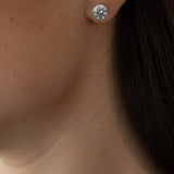 2 CTW ROUND STUDS – LAB -GROWN DIAMOND - AUTHORITY COLLECTION