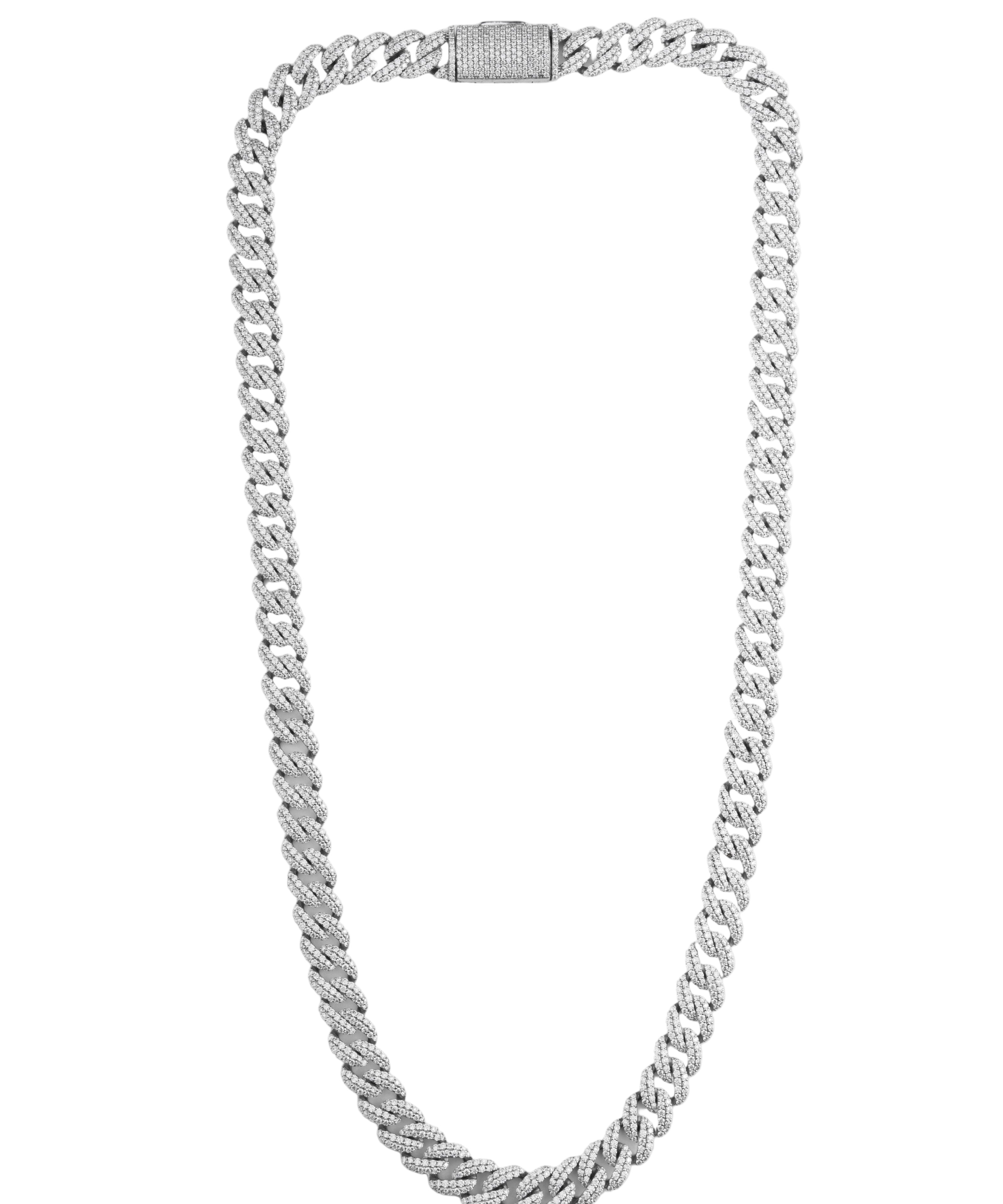 10MM CUBAN CHAIN LAB GROWN DIAMOND - AUTHORITY LUXURY
