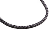 BLACK GOLD TENNIS CHAIN - MIDNIGHT VVS MOISSANITE COLLECTION