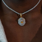 ICED OUT LION HEAD PENDANT MOISANNITE – APEX COLLECTION