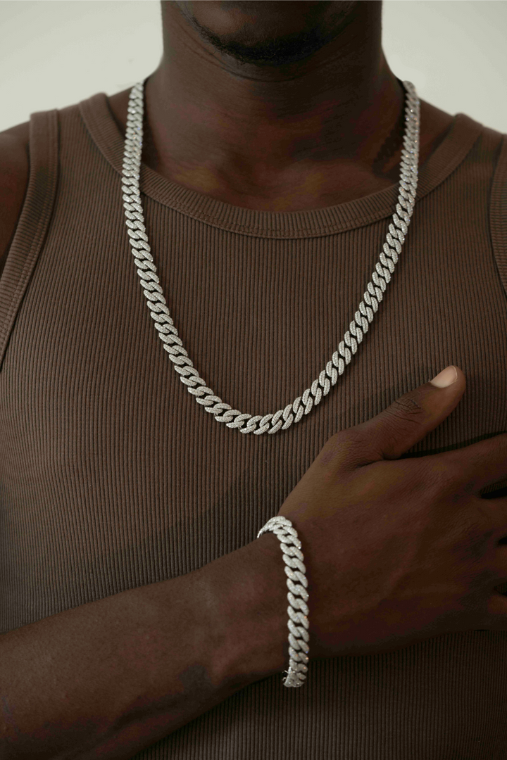 10MM CUBAN CHAIN LAB GROWN DIAMOND - AUTHORITY LUXURY