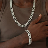14MM CUBAN CHAIN LAB GROWN DIAMOND - LEGENDARY STATUS SYMBOL