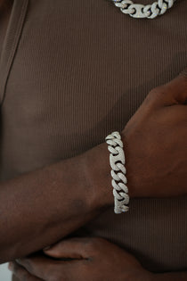 Luxury 15mm Pig Nose Cuban link chain