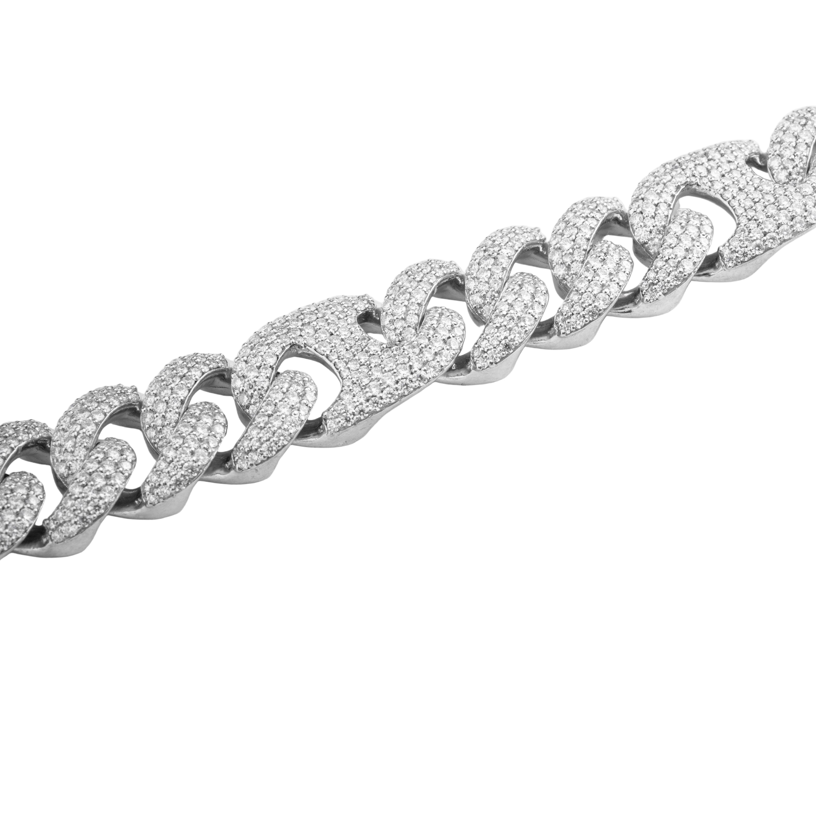 Luxury 15mm Pig Nose Cuban link chain