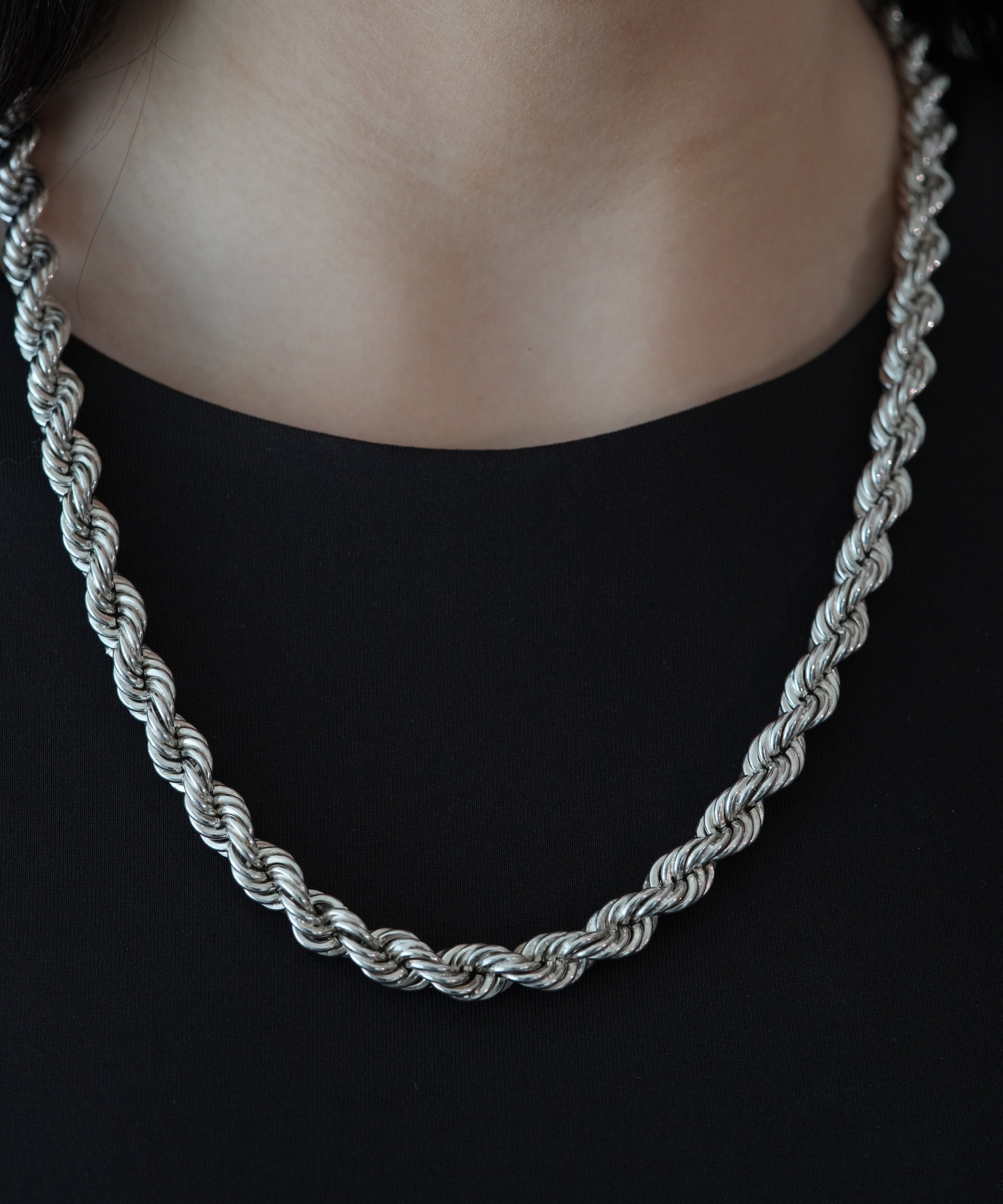 CLASSIC ROPE CHAIN - MOISSANITE - PREMIUM COLLECTION