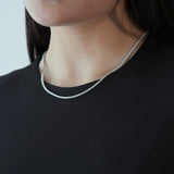 2MM VVS MOISSANITE TENNIS CHAIN - PRECISION COLLECTION
