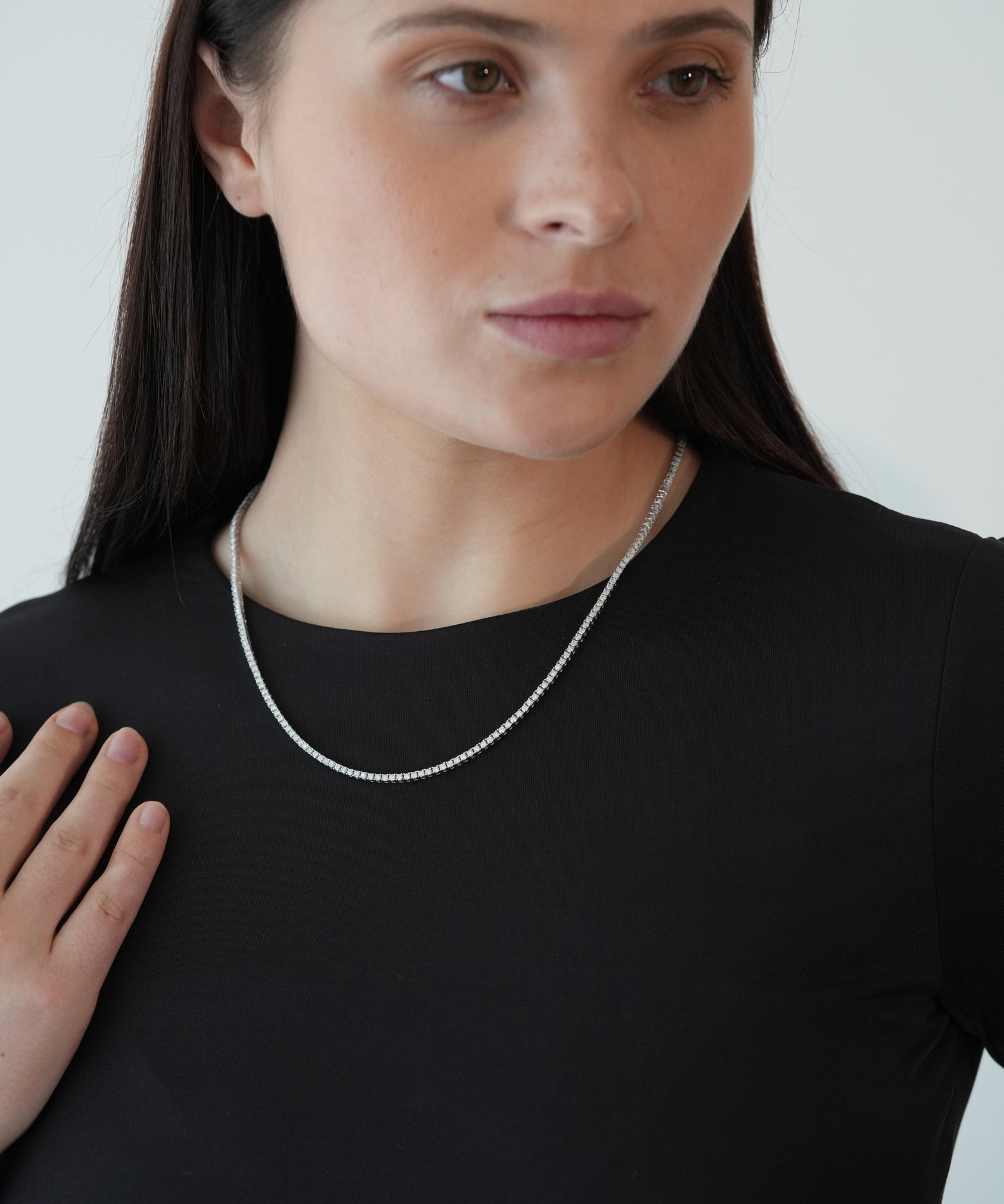 2MM LAB GROWN DIAMOND TENNIS CHAIN - PRECISION COLLECTION