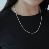 2MM LAB GROWN DIAMOND TENNIS CHAIN - PRECISION COLLECTION