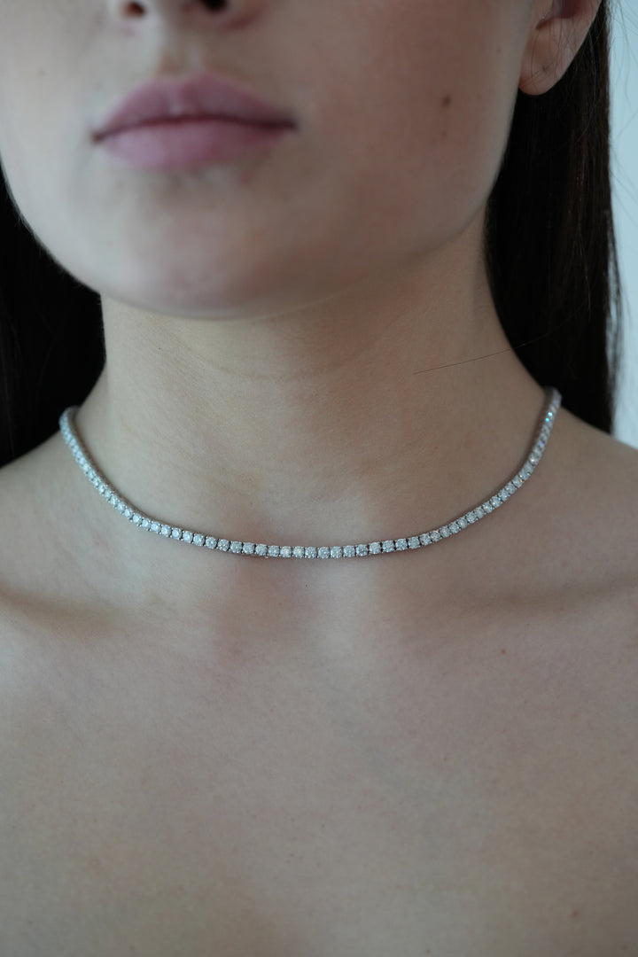 3MM LAB GROWN DIAMOND TENNIS CHAIN - BALANCE COLLECTION