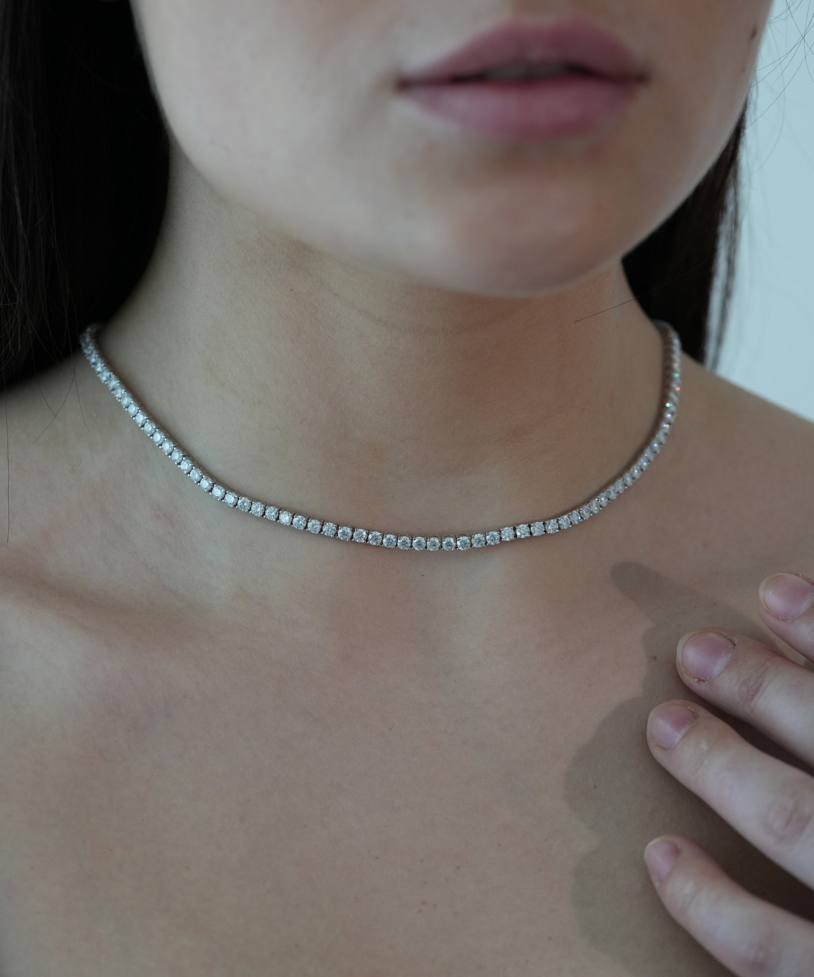 3MM LAB GROWN DIAMOND TENNIS CHAIN - BALANCE COLLECTION