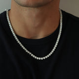 5MM VVS MOISSANITE TENNIS CHAIN – AUTHORITY COLLECTION