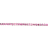 PINK VVS MOISSANITE TENNIS BRACELET – BLUSH FIRE COLLECTION