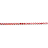 RED VVS MOISSANITE TENNIS BRACLET – EMERALD FIRE COLLECTION