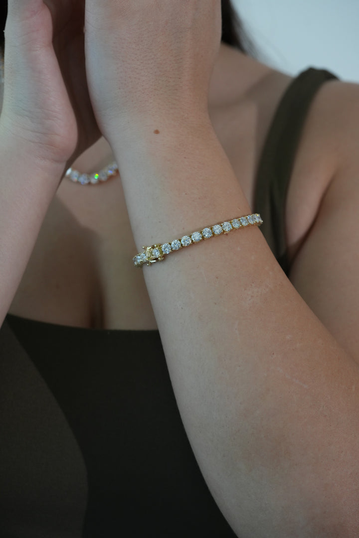3MM LAB GROWN DIAMOND TENNIS BRACELET - BALANCE COLLECTION