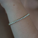 4MM VVS MOISSANITE TENNIS BRACELET – STATEMENT COLLECTION